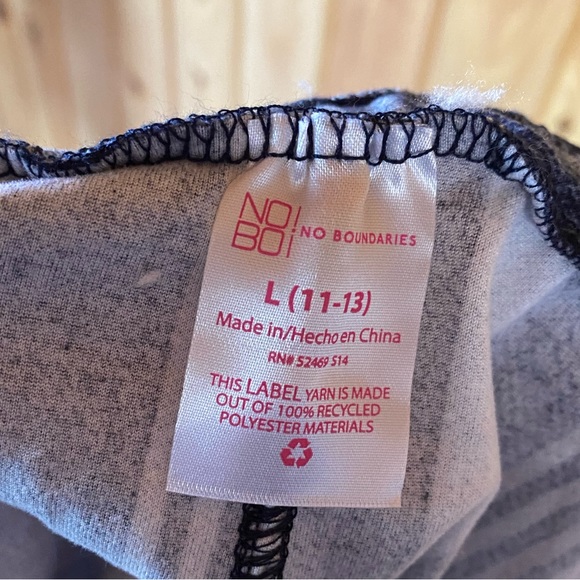 No Boundaries Blue Striped Jumpsuit/Overalls - Picture 8 of 8